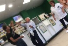 Primar PSD, filmat când bate un om al străzii într-o farmacie: ‘Du-te dracu! Ieşi afară, du-te dracu’ / Cum se apără edilul: ‘Am făcut ce trebuia’