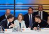 Maia Sandu împreună cu Volodimir Zelensky și Nicușor Dan la Odesa, în marja Summitului Ucraina – Europa de Sud-Est. Kiev, Chișinau si București unite împotriva agresorilor criminali de la Moscova