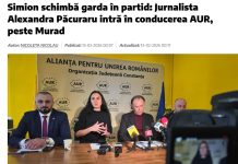 Dana Hering : Alexandra Păcuraru, fata patronului de la Realitatea Plus a aterizat in AUR direct pe post de conducere. „Zeci de mii de euro pe lună sunt scurși de la partidul lui George Simion către patronul penal de la Realitatea Plus”