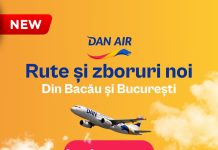 DAN AIR : A major expansion of our network in April! Bucharest: Valencia and Larnaca. Bacău: Barcelona, Madrid, Treviso, Paris, Valencia and Larnaca