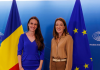 Ministrul afacerilor externe, Oana Țoiu, a avut luni, 20 aprilie 2026, la Bruxelles, o întrevedere oficială cu președintele Parlamentului European, Roberta Metsola